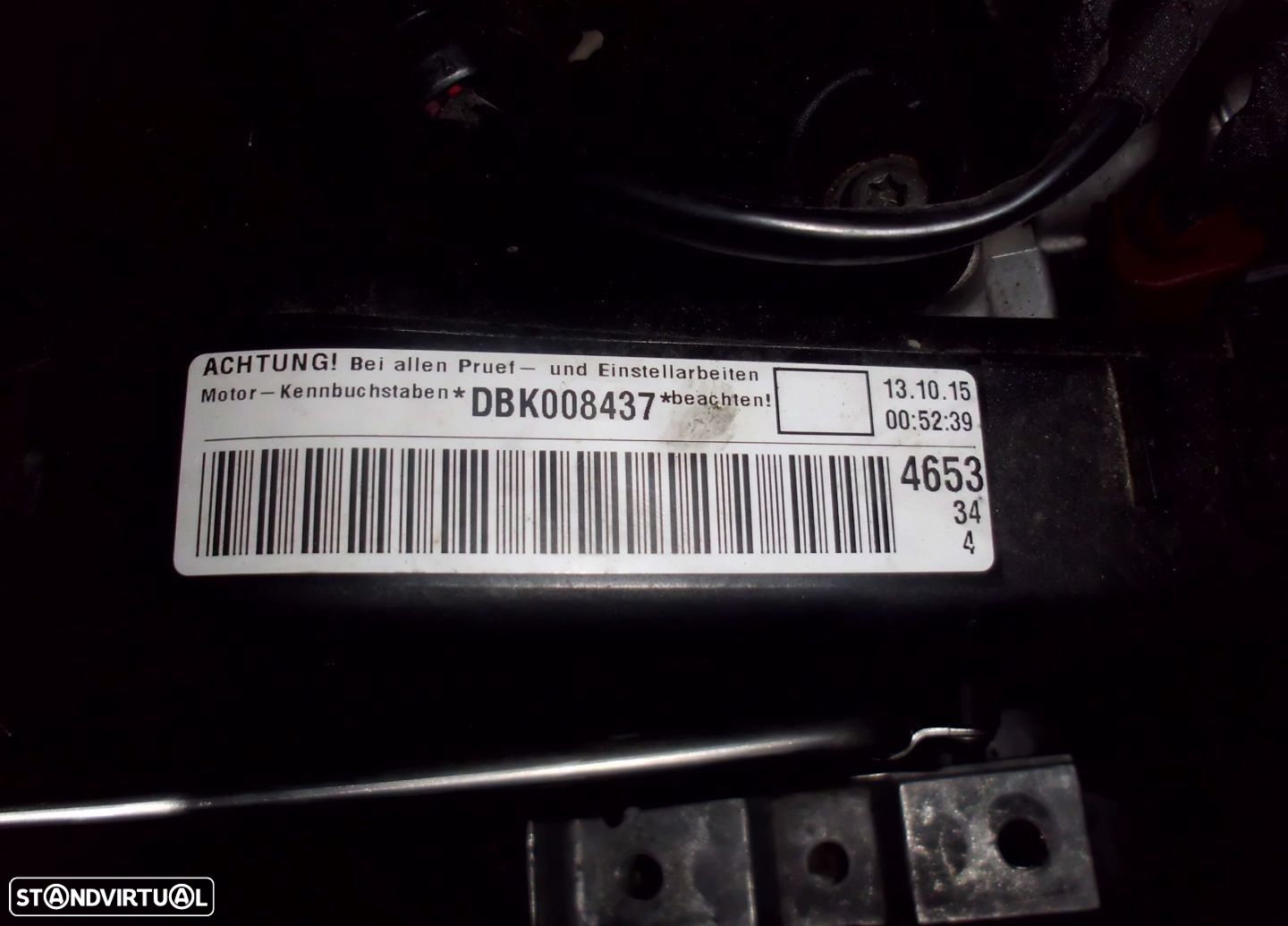 Motor 1.6 TDI VW Golf  VII DBK0 - 2
