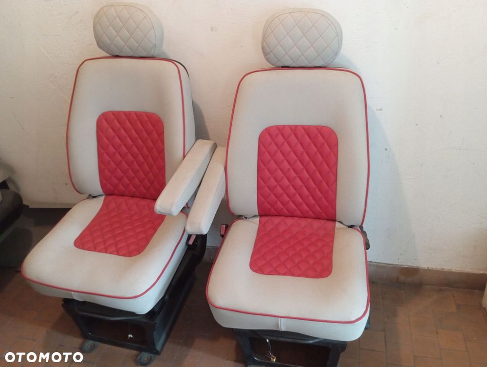 FOTEL LEWY PRAWY PRZÓD KIEROWCY RENAULT MASTER II III LIFT KAMPER - 2