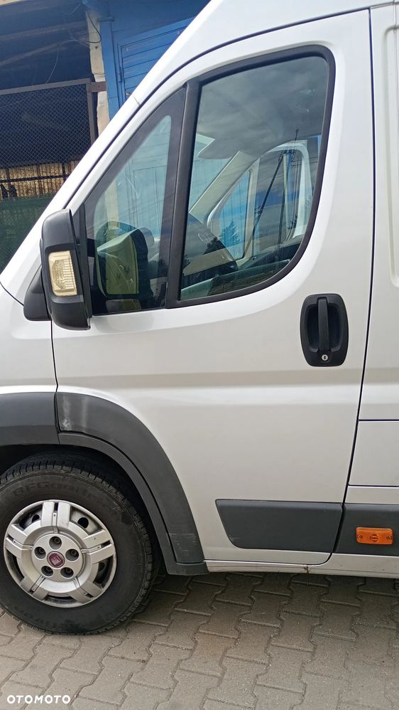 F.V Drzwi PRAWE PRZEDNIE LEWE SREBRNY METALIK uzbrojone KOMPLETNE  PEUGEOT BOXER FIAT DUCATO CITROEN JUMPER Drzwi gotowe do założenia MONTAŻ - 5