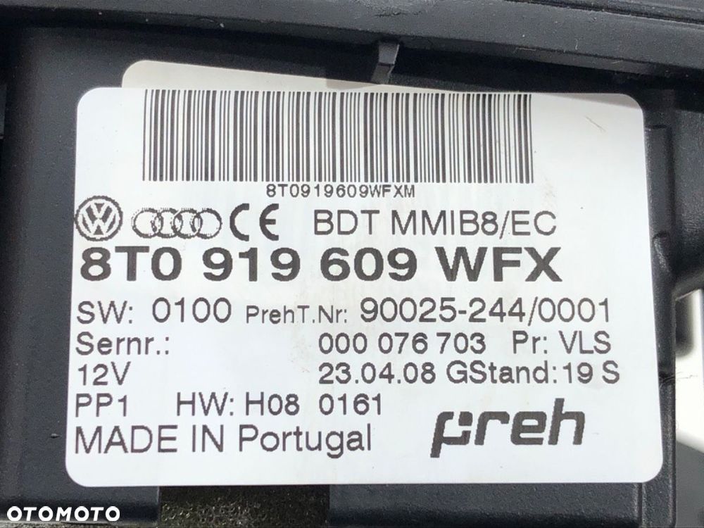 PANEL STEROWANIA MMI - 69.00 PLN - AUDI A4 B8 Avant (8K5) 2007 - 2015 2.0 TDI 105 kW [143 KM] olej - 5