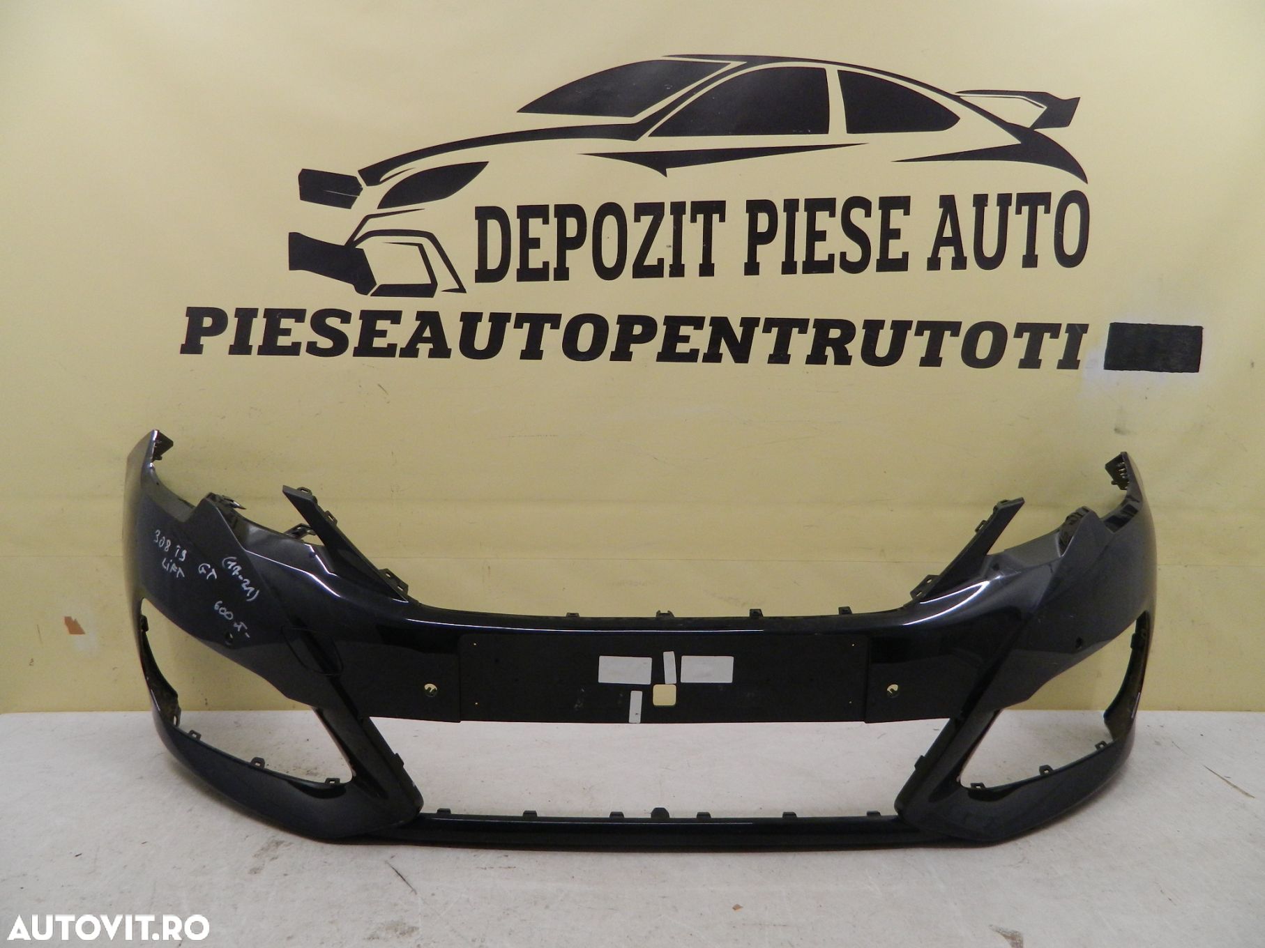 Bara fata Peugeot 308 GT facelift, 2017, 2018, 2019, 2020, 2021, cod origine AA38299433. - 1