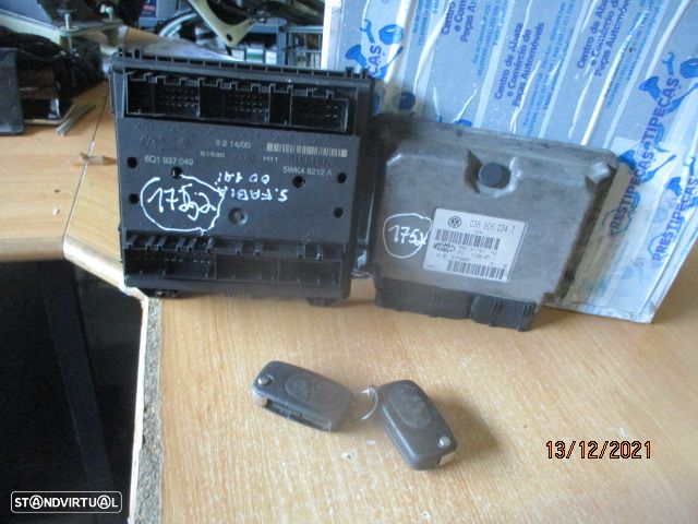 Centralina 036906034T 6Q1937049 SKODA FABIA 2000 1.4I MAGNETI MARELLI - 7
