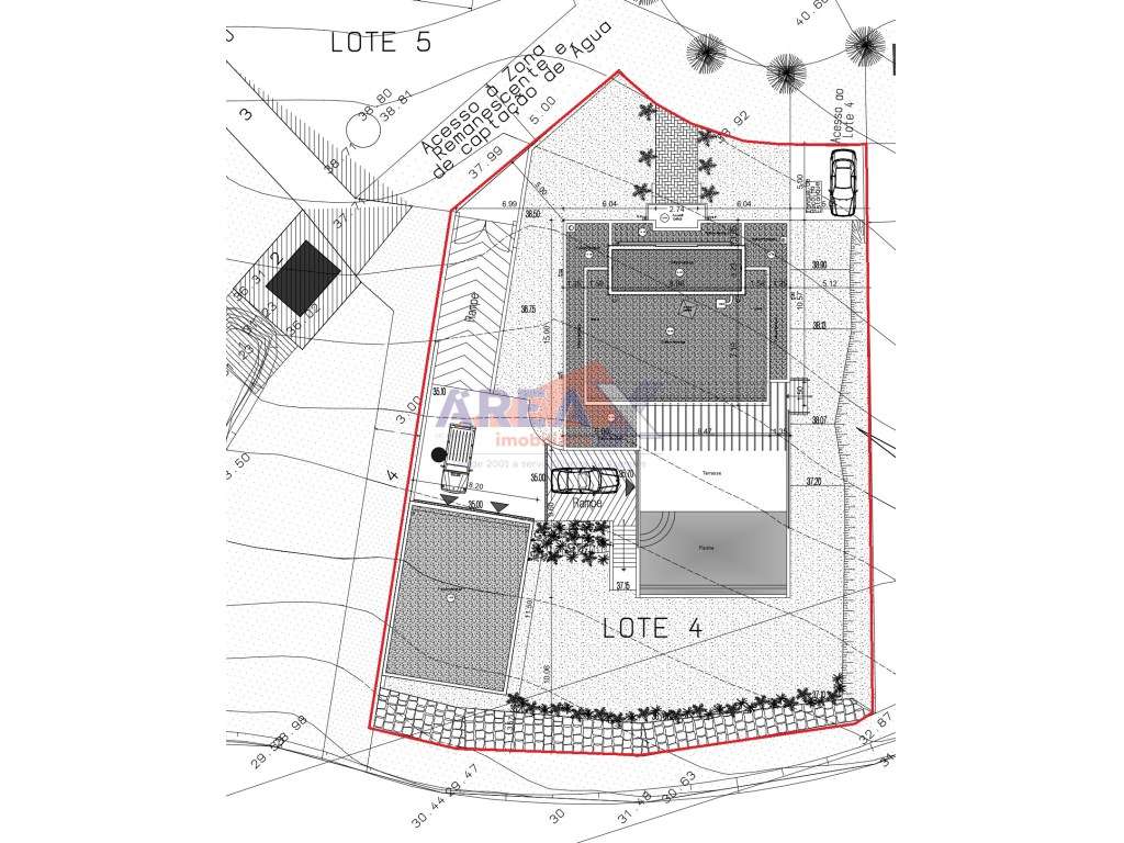EXCLUSIVO ÁREA X - Lote de terreno para construção de moradia indiv... - Grande imagem: 3/4