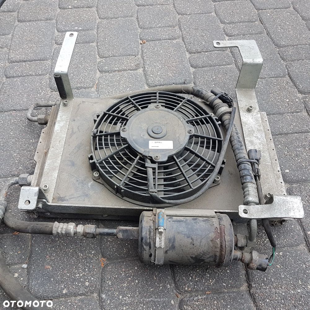 chłodnica wody klimatyzacji przewody czujnik klimatyzacji wentylator bobcat yanmar kubota traktor traktorek aixam ligier chatenet xtoo xto js jdm italcar town VA07AP12C31 - 12