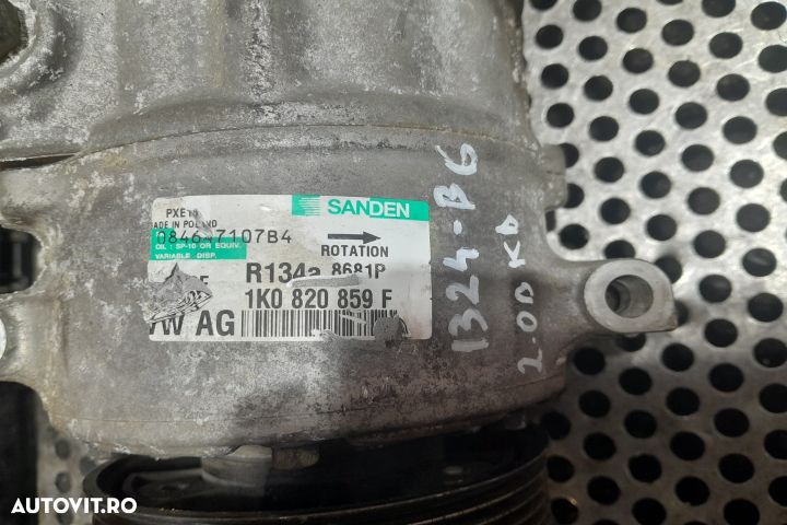Compresor AC 1K0820859F 1K0820859F Volkswagen VW Passat B6 [2005 - 20 - 4