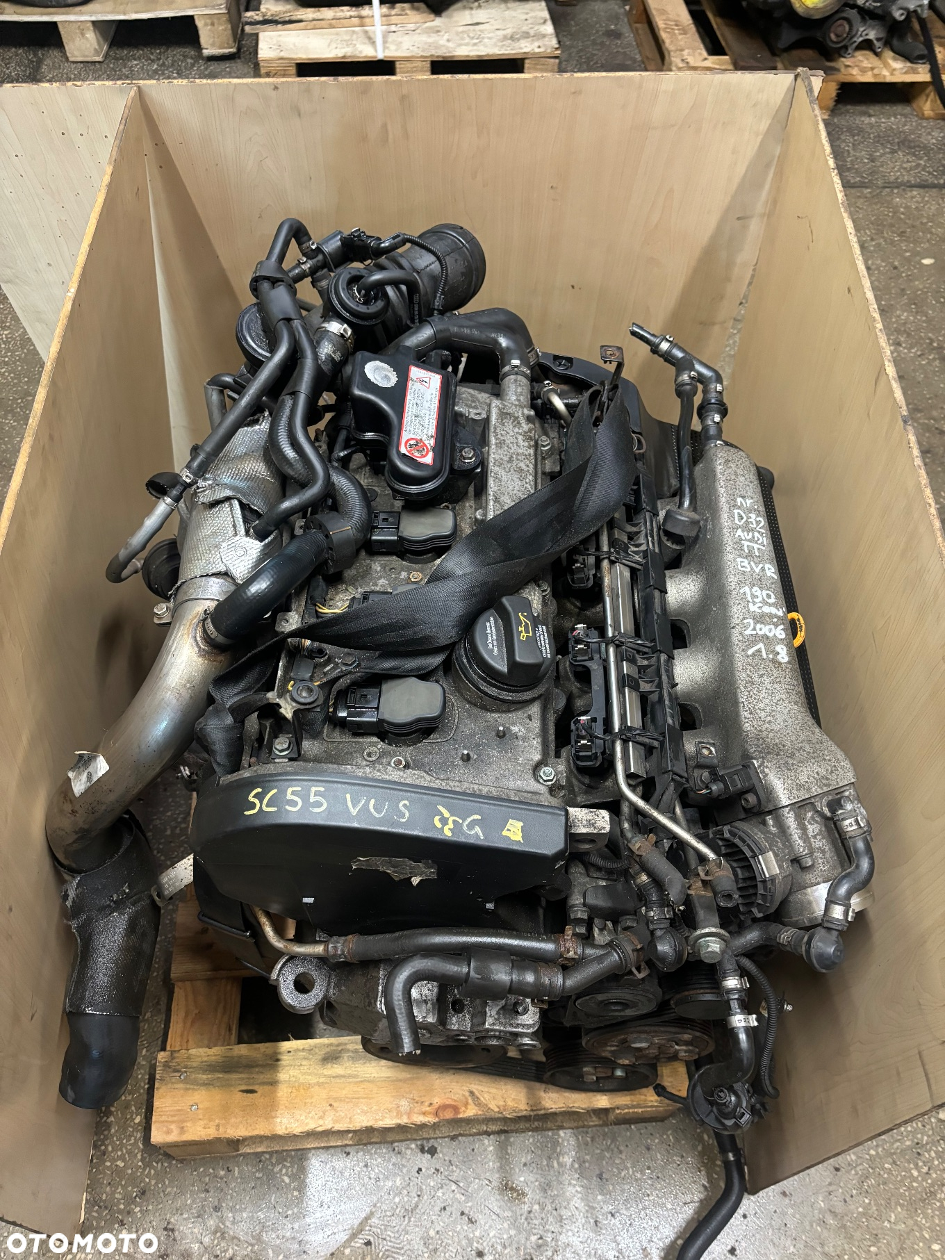 SILNIK KOMPLET Audi TT 1.8 T TURBO 190KM  BVR - 2