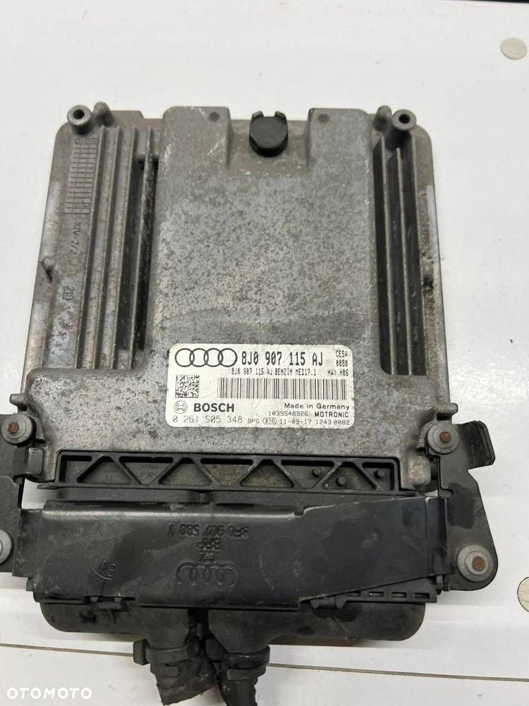 8J0 907 115 AJ Sterownik ECU silnika 2.0 tfsi Audi TT TTS Mk2 2008 - 2