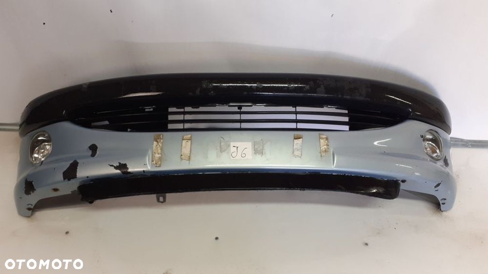 [] ZDERZAK PRZÓD PRZEDNI DO PEUGEOT 206 EYL BŁĘKITNY HALOGENY - 1