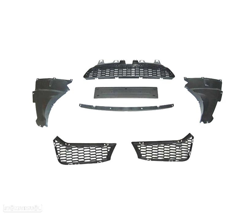 PARA-CHOQUES FRONTAL BMW F30 F31 LOOK M3 PDC ABS - 4
