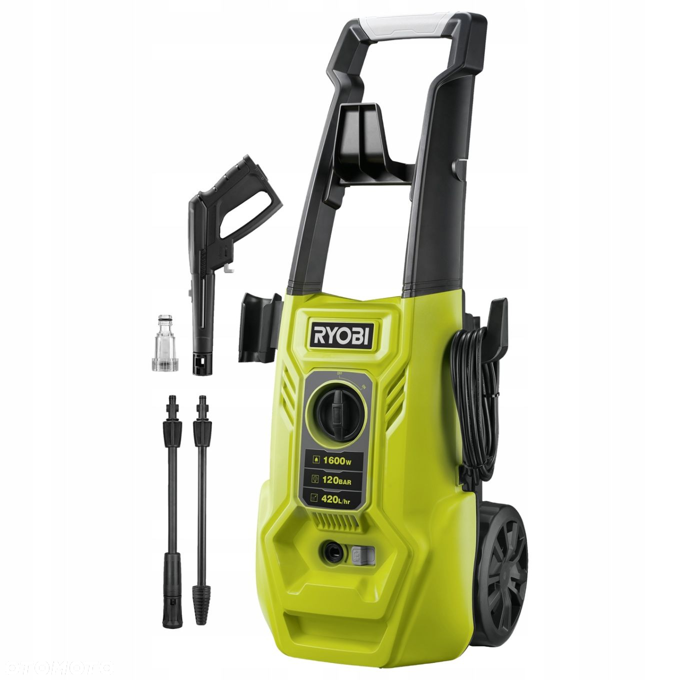 RYOBI ELEKTRYCZNA MYJKA CIŚNIENIOWA 1600W 120bar - 2