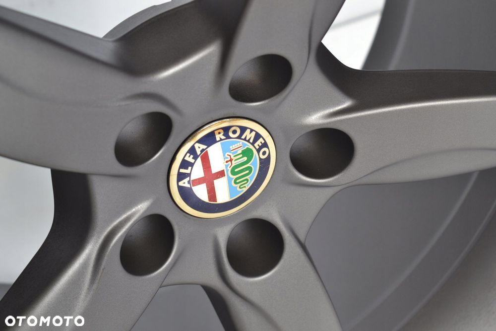 4X Felgi 18" 5X110 Oryginał Alfa Romeo Giulia Grafitowy Mat - Komplet - 6