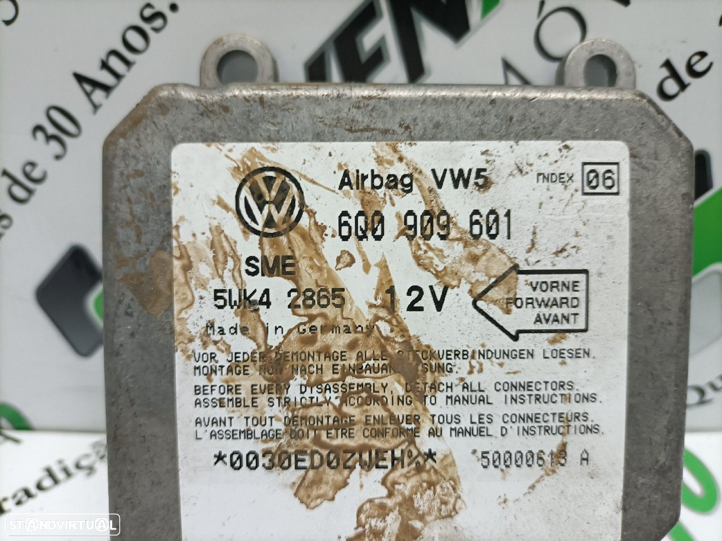 Centralina Airbags Volkswagen Polo (6N2) - 2