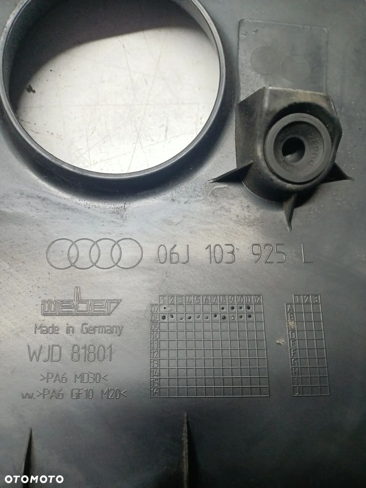 OSŁONA POKRYWA SILNIKA 06J103925L AUDI A4/B8 A5/8T 1.8TSI - 3