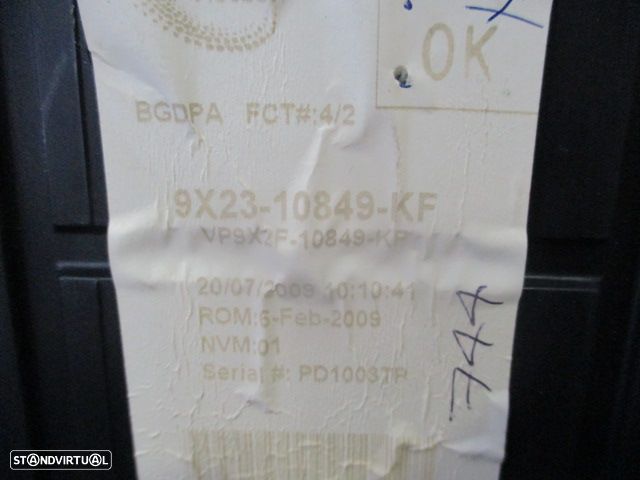 Quadrante 9X2310849KF JAGUAR XF 2009 3.0 D 240CV 4P PRETO KM/H DIGITAL - 9