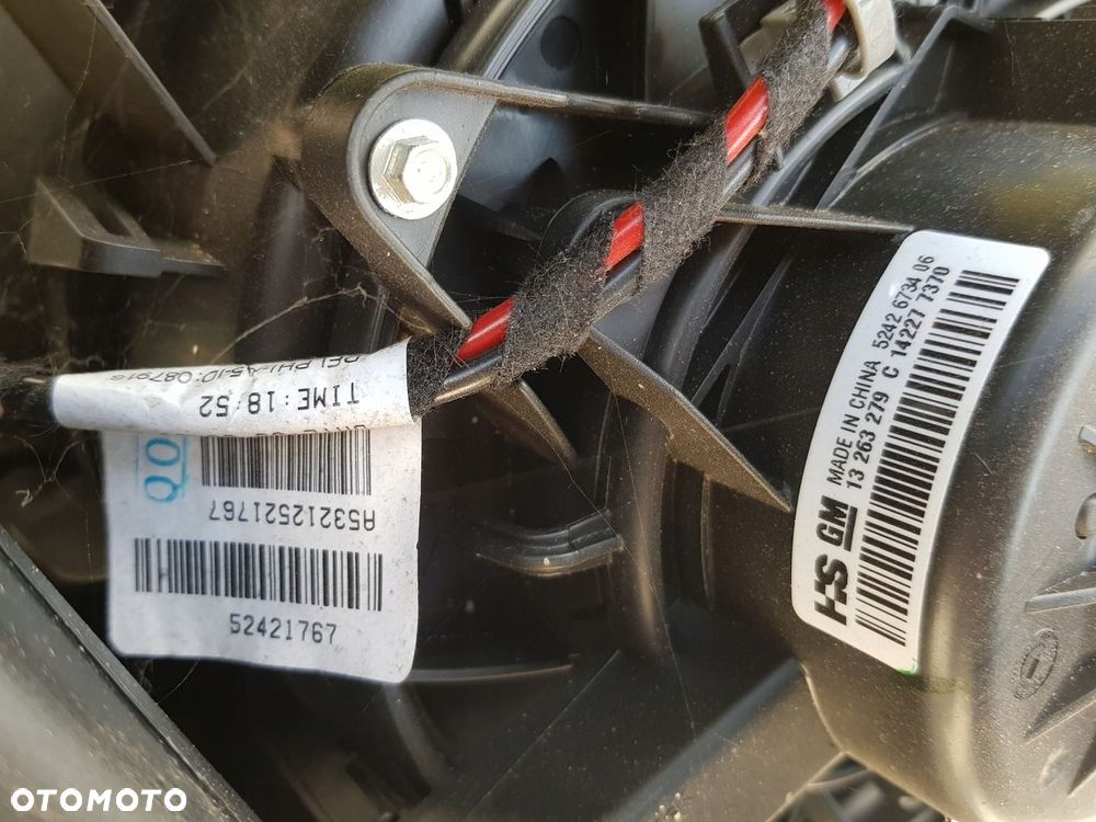 nagrzewnica dmuchawa Opel Insignia A 13378237 - 7