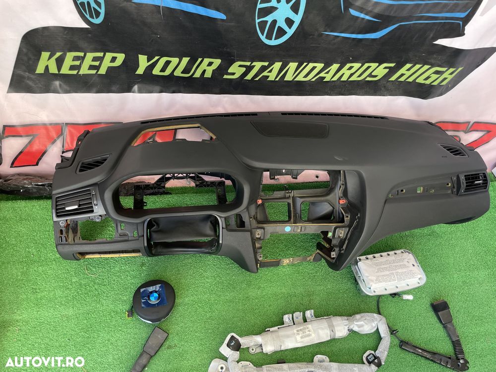 Bmw X3 X4 F25 F26 Plansa de bord Kit Airbag airbag pasager cortina hud - 4