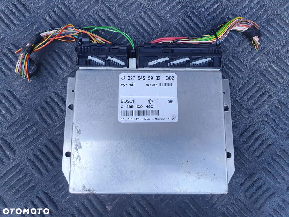 STEROWNIK ESP MERCEDES  W202 W208 W210   0275455932 + WTYCZKI INSTALACJA