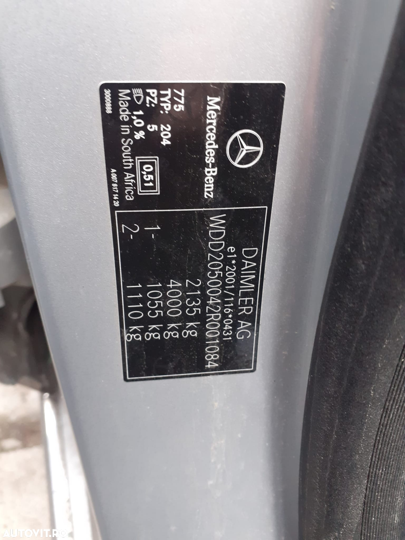Dezmembrec Mercedes-Benz w205 c220d - 3