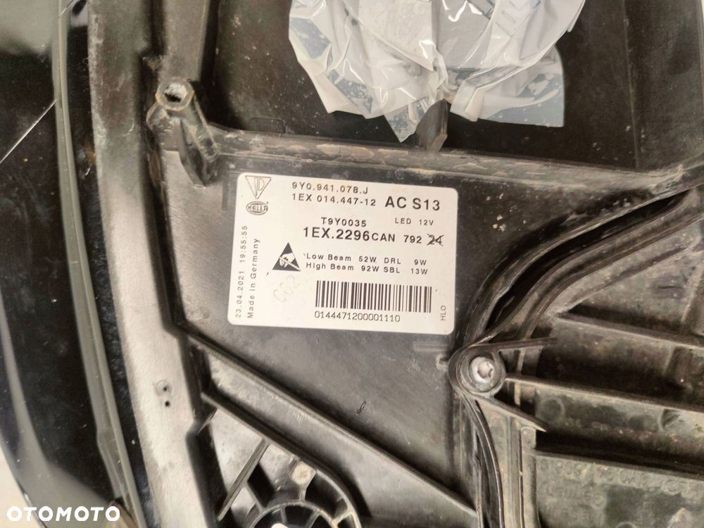 porsche cayenne 9y full led przód strona prawa 9y0941078j - 9