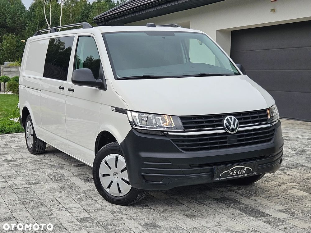 Volkswagen TRANSPORTER Brygadowy 6os 25tyś km L2H1 LONG SalonPL FV23% - 3
