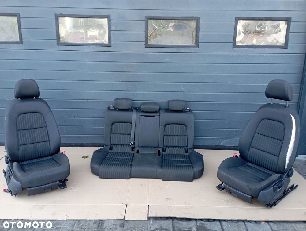 AUDI A4 B8 KOMBI FOTELE SIEDZENIA KANAPA KOMPLET GRZANE EUROPA - 1