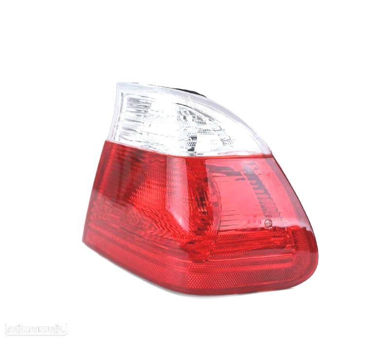 FAROLIM DIREITO EXTERIOR BMW E46 4P 98-01 VERMELHO BRANCO - 3