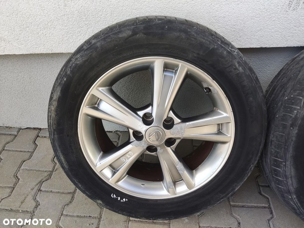 KOŁA OPONY FELGI ALUMINIOWE 18 LEXUS RX II 2003-2008 7J ET35 5X114,3 - 4