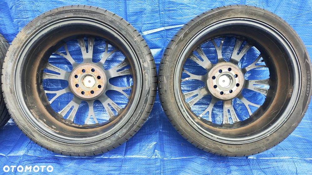 KOŁA FELGI ALUMINIOWE ALUFELGI WZÓR TZUNAMEE BARRACUDA 7Jx17 ET40 4x100 4x108 OPONY LETNIE GT RADIAL SPORTACTIVE 2 215/40R17 215 40 17 2023r PRAWIE JAK NOWE RENAULT PEUGEOT CITROEN FORD OPEL CHEVROLET FIAT TOYOTA NISSAN MAZDA SEAT SKODA VW - 15