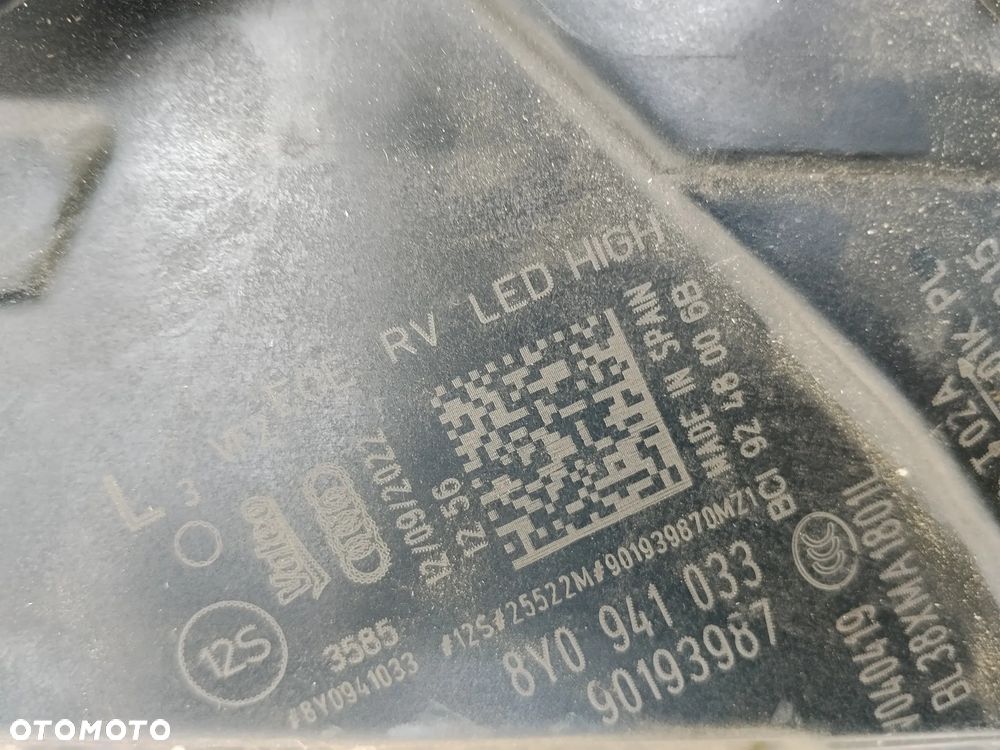 Lampa lewa Full Led Audi a3 8y0 941 033 Europa bdb stan - 4