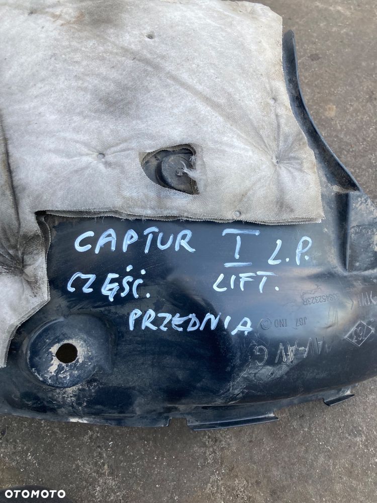 RENAULT CAPTUR 1 I lift ORYGINALNE NADKOLE PRZEDNIE LEWE LEWY PRZÓD  CZĘŚĆ przednia - 9