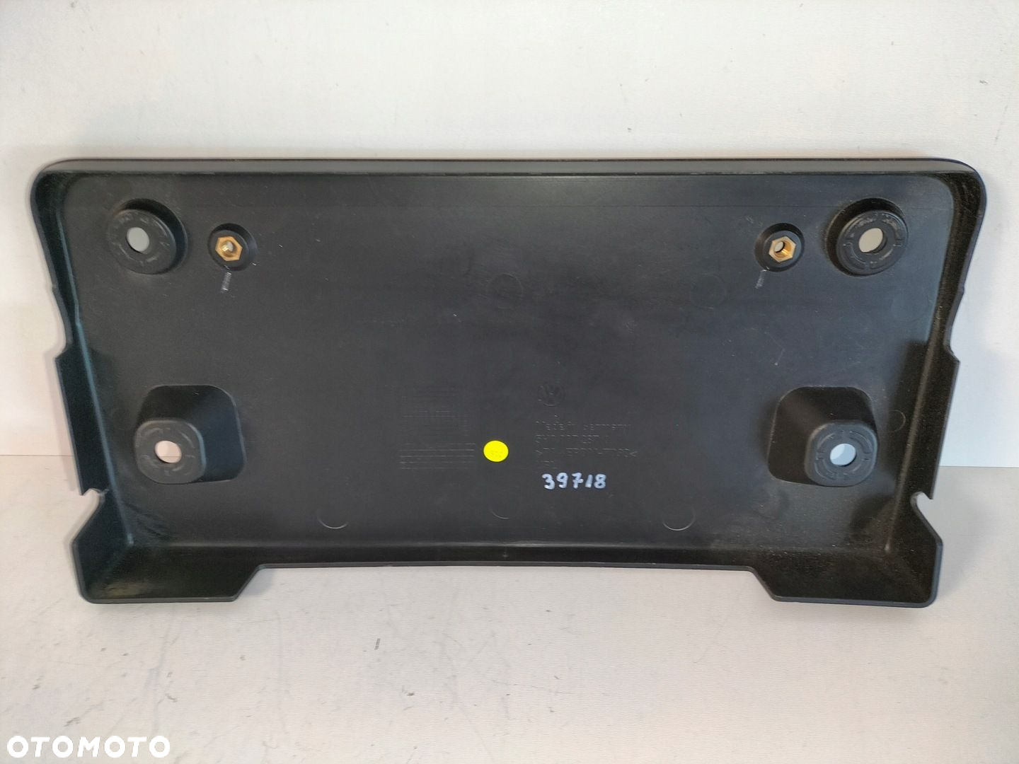 Podkładka pod tablicę rejestracyjną przód VW GOLF 8 VIII LIFT 24- USA - 4