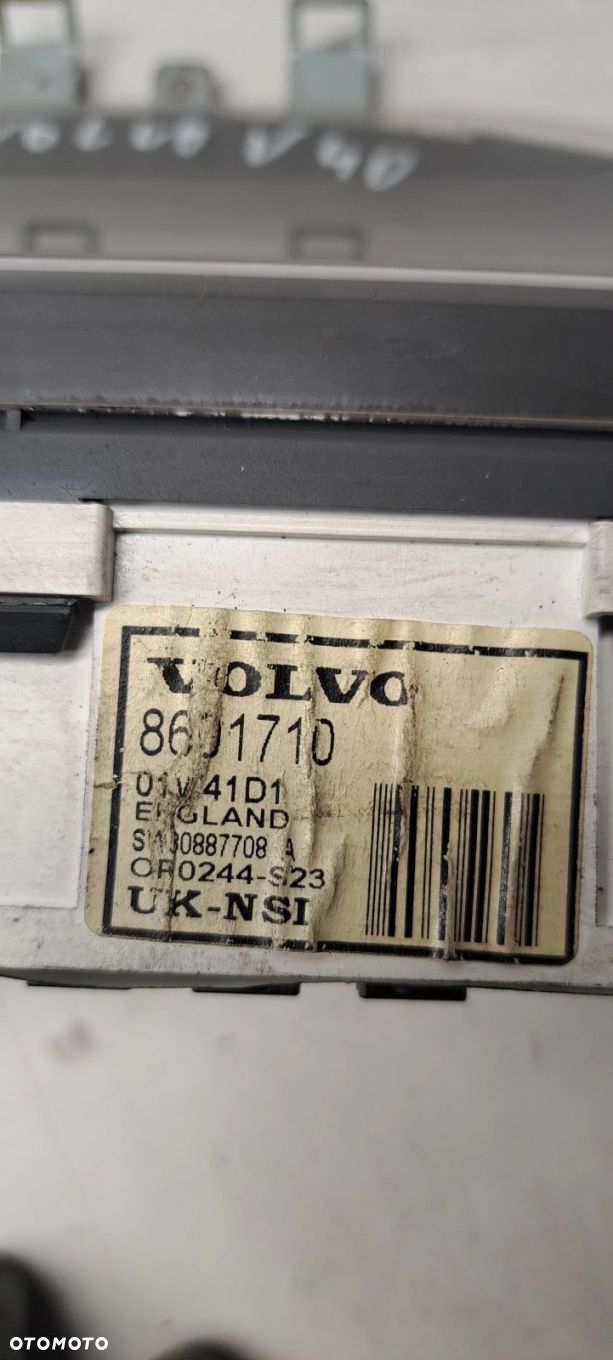 LICZNIK ZEGAR VOLVO V40 S40 8601710 - 4