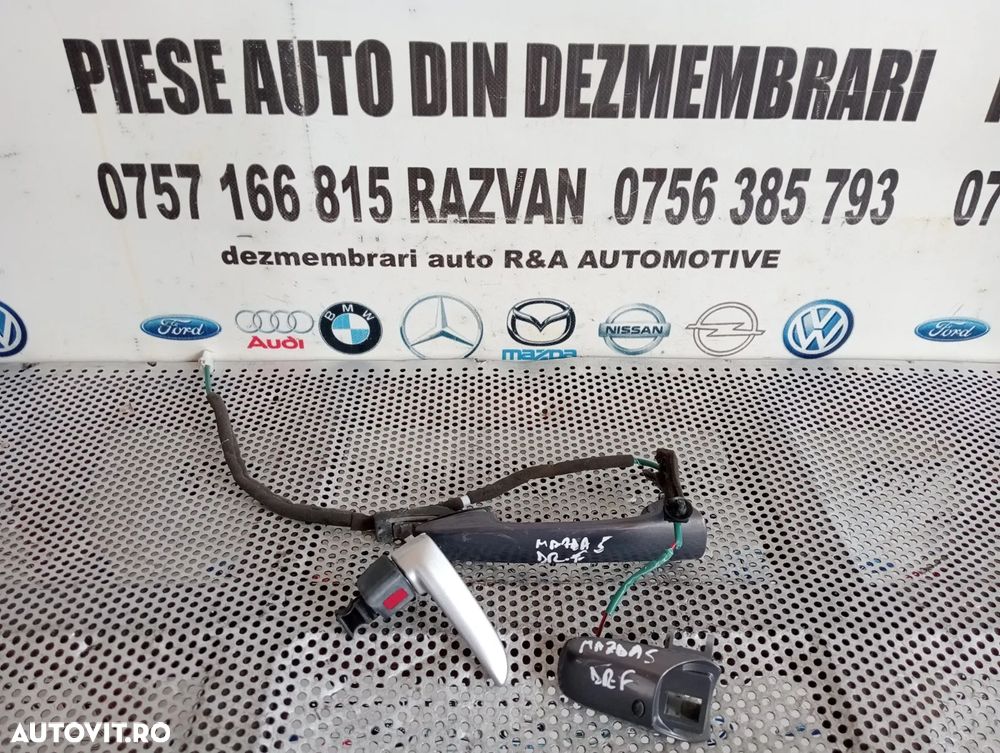 Maner Usa Stanga Dreapta Fata Keyless Entry Mazda 5 An 2005-2006-2007-2008-2009-2010 Volan Stanga - - 4