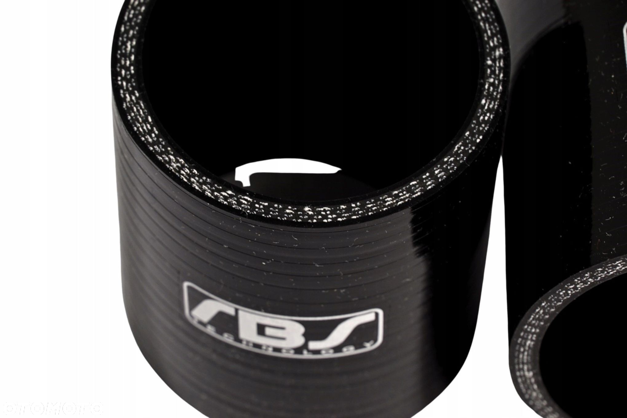 KOLANKO SILIKONOWE 45" 63MM CZARNE - 3