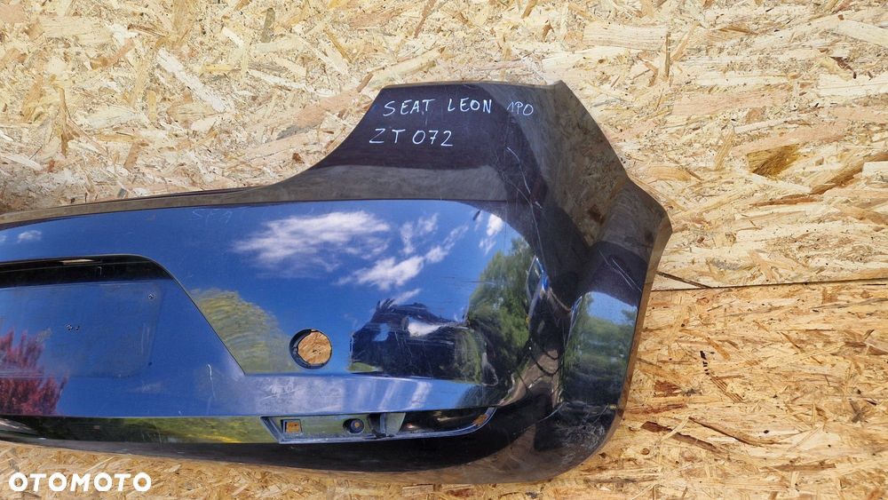 SEAT LEON 2 II 1P0 ZDERZAK TYLNY TYŁ 1P0807421 - 3