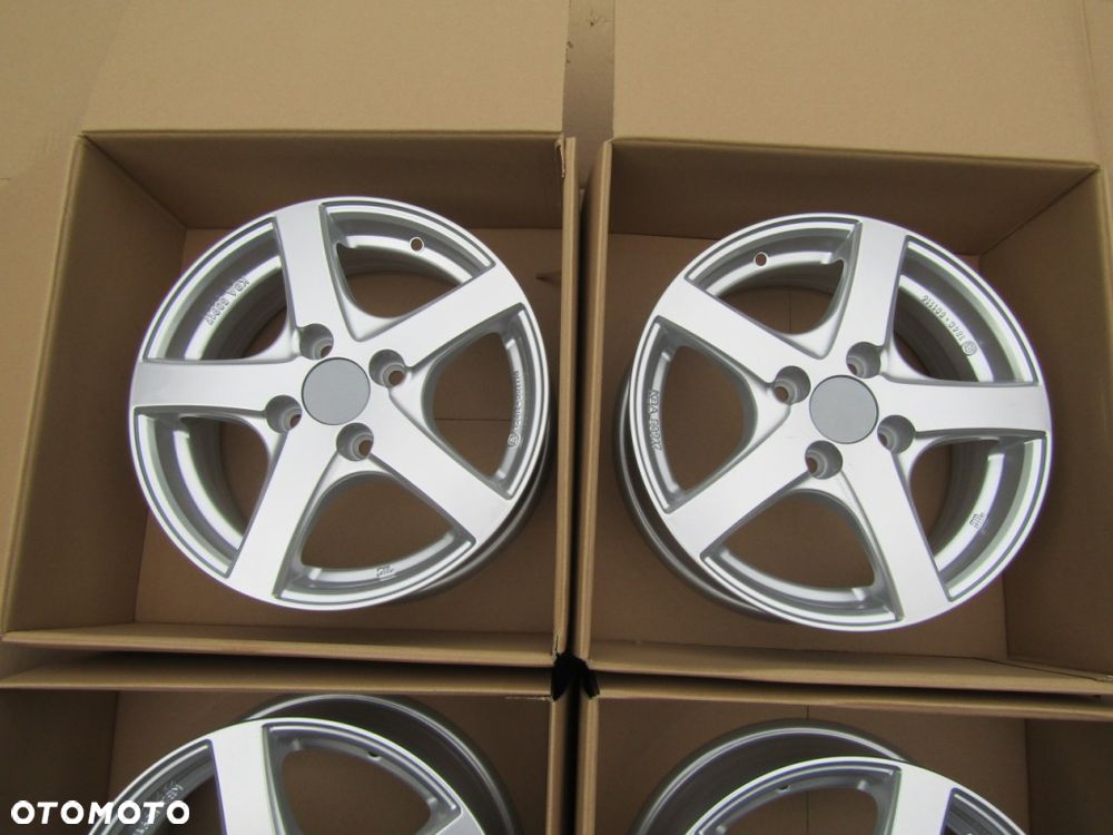 4x NOWE Felgi 14 VW UP Seat Mii Skoda Citigo Hyundai i10 i20 Atos Accent Getz Kia Picanto Peugeot 107 108 Citroen C1 I II Toyota Aygo Yaris Suzuki Ignis Swift Baleno - 5