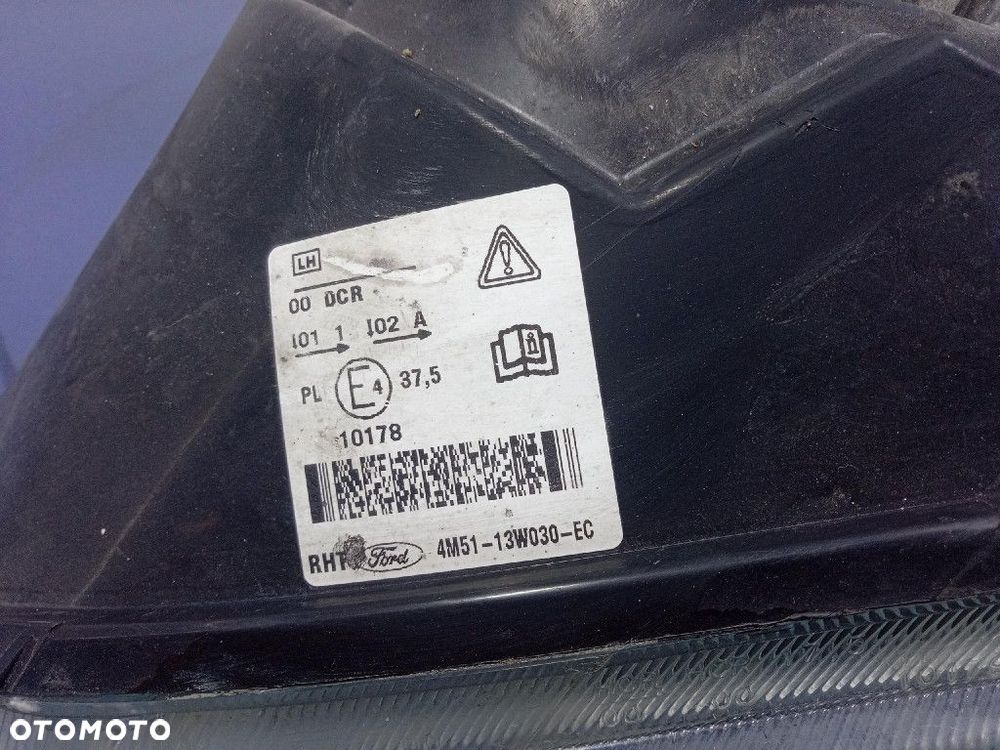 FORD FOCUS II 2004- REFLEKTOR LEWY XENON EU LAMPA PRZÓD 4M5113W030EC - 6