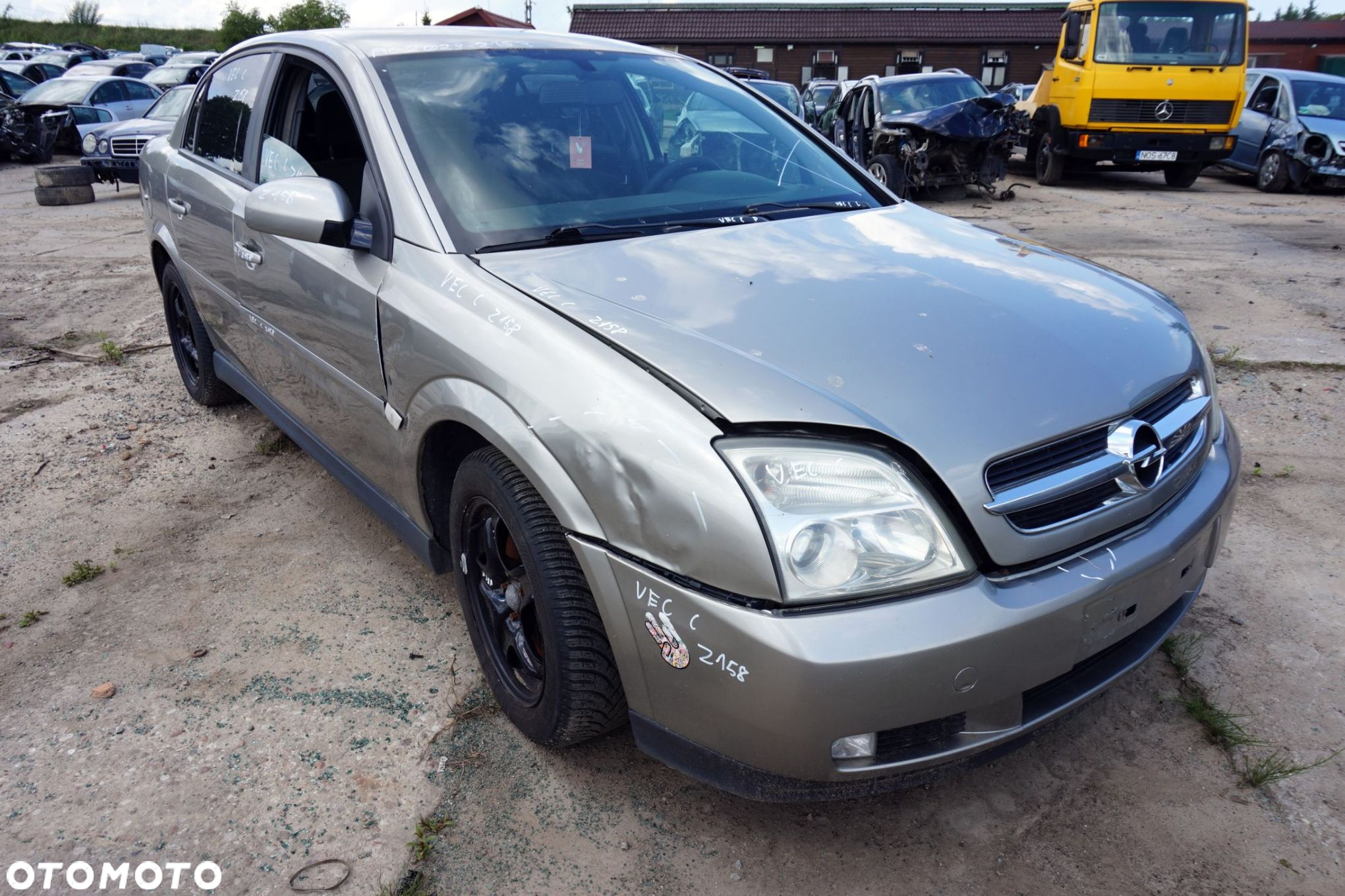 OPEL VECTRA C SEDAN 2004 Z158 1.8 16V Z18XE 122KM F17 374 BEŻOWY na części - 7