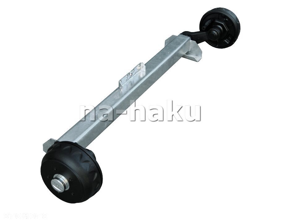 Oś hamowana KNOTT 1700mm 1350kg 5x112 lub 4x100 przyczepy lawety - 2