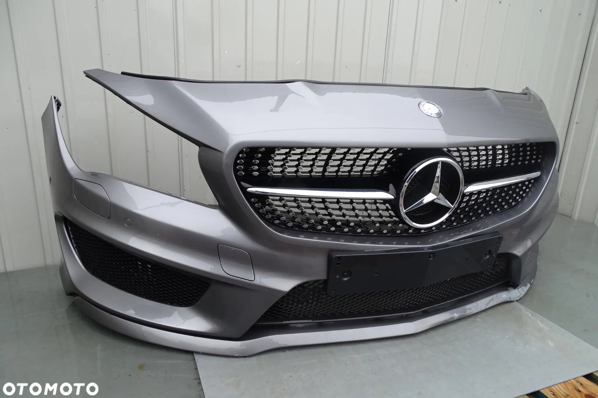 Mercedes CLA W117 Zderzak przód Kompletny AMG PDC Xenon C787 - 2