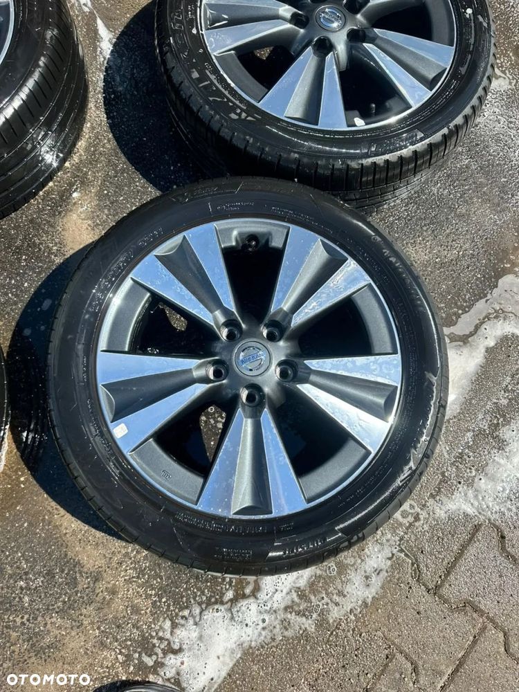 KOŁA FELGI ALUFELGI 5X114.3 215 50 R17 NISSAN LEAF - 2