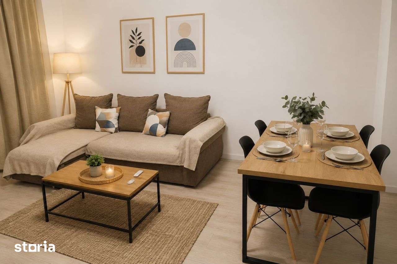 APARTAMENT 2 CAMERE CONTEMPORAN, PACURARI, TOTUL NOU — fotografia 1