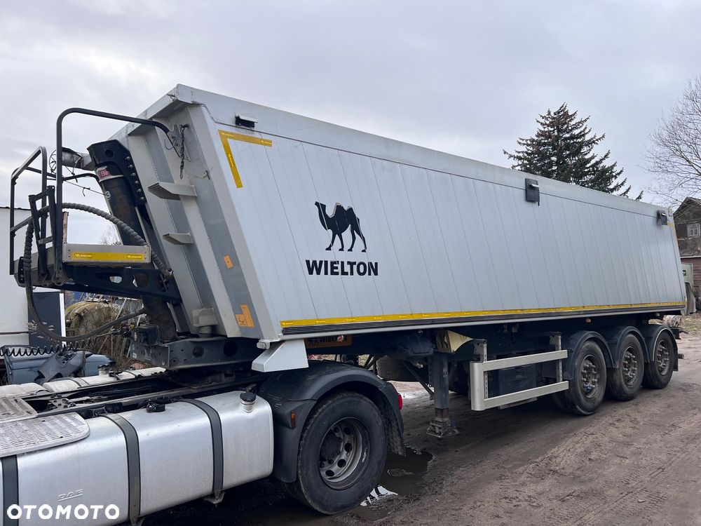 Wielton WYWROTKA 39m3 / GRUBA PODŁOGA 7mm / STAN IDEALNY / 2019 ROK !! - 1