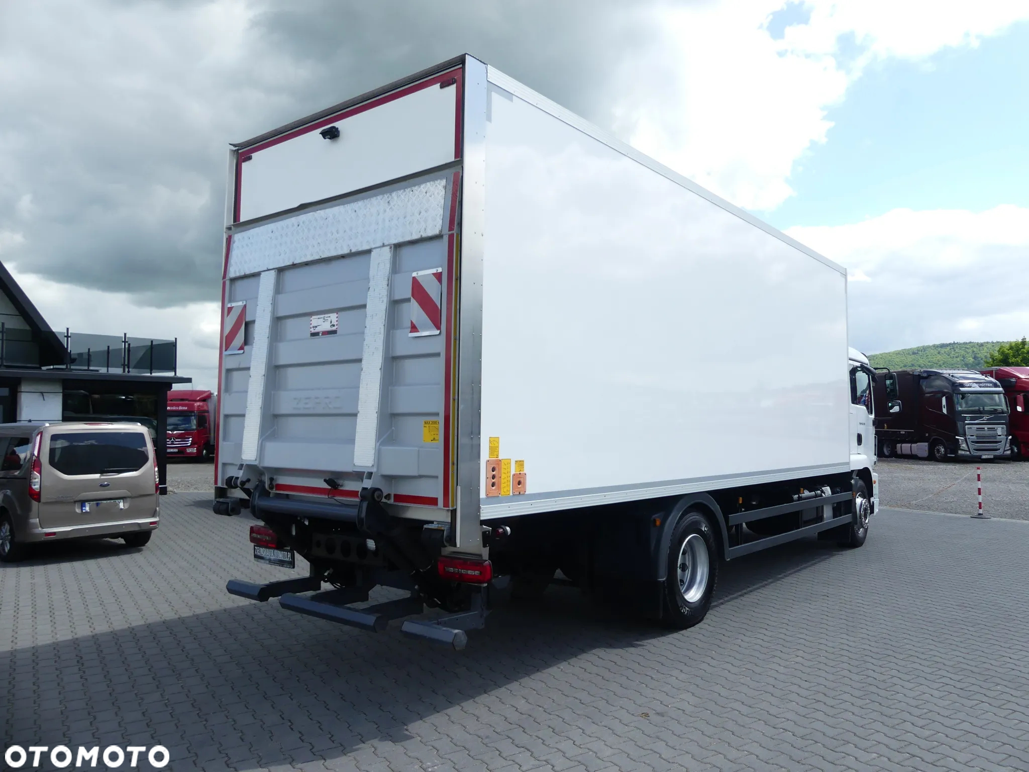 MAN TGM 18.290 / EURO 6 / KONTENER + WINDA / OTWIERANY BOK / - 7