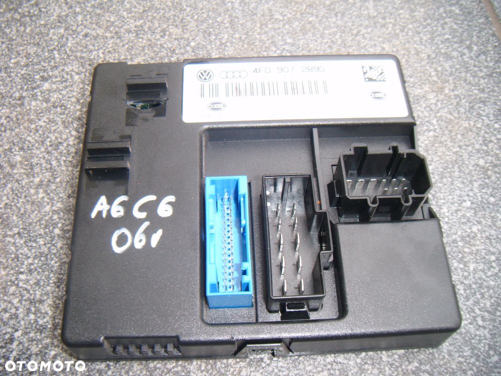 audi a6 c6 moduł komfortu 4f0907289g - 1
