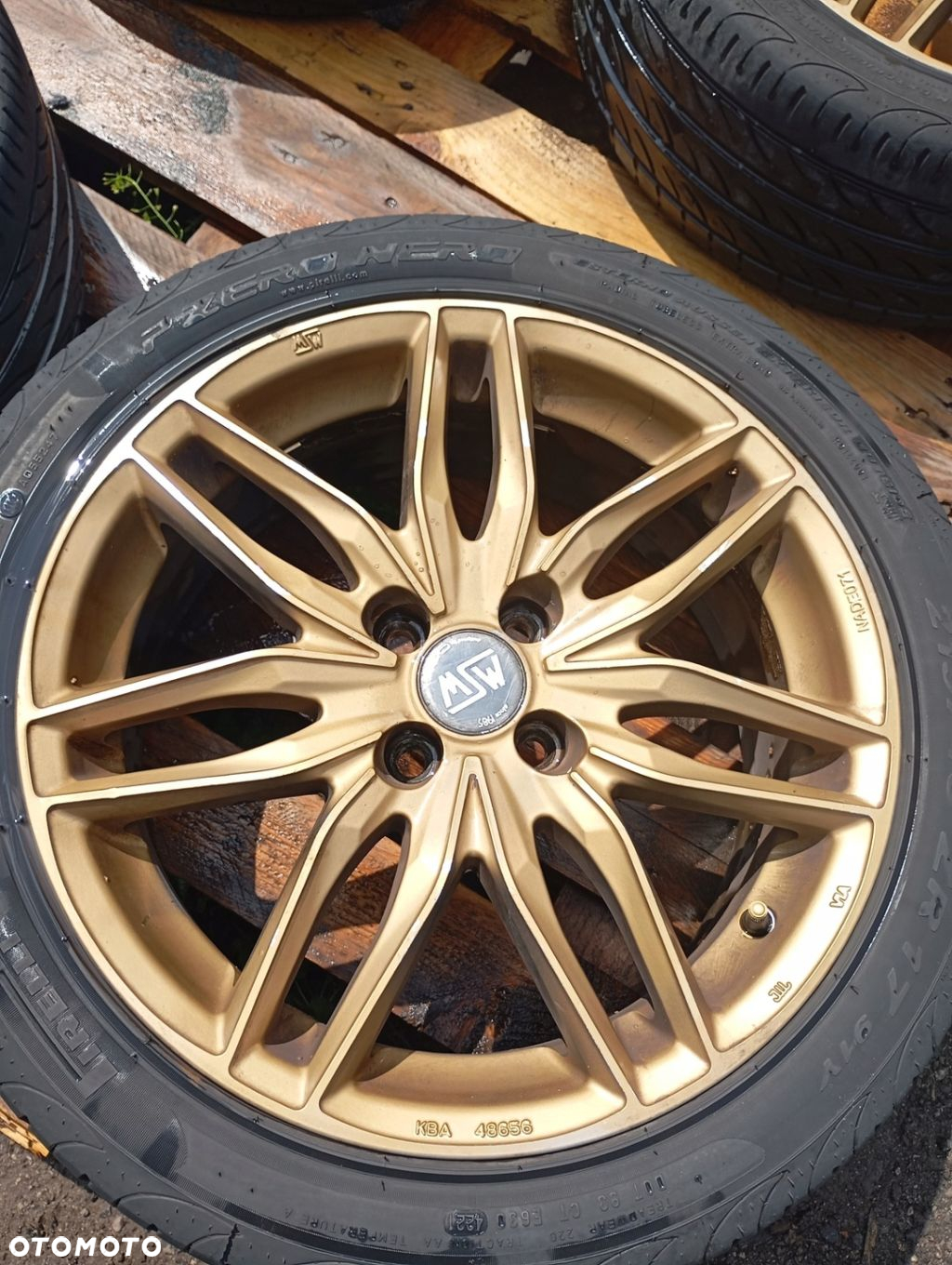 Felgi aluminiowe 4X100 17 MSW SWIFT YARIS SMART MX-5 MICRA CLIO MINI - 5