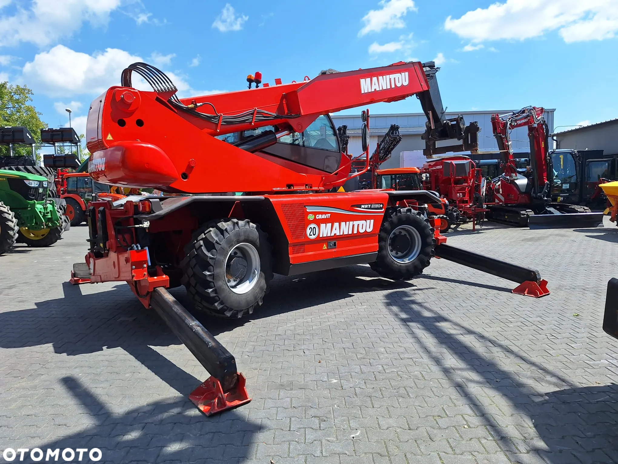Manitou ładowarka teleskopowa obrotowa MRT 2150 - 3