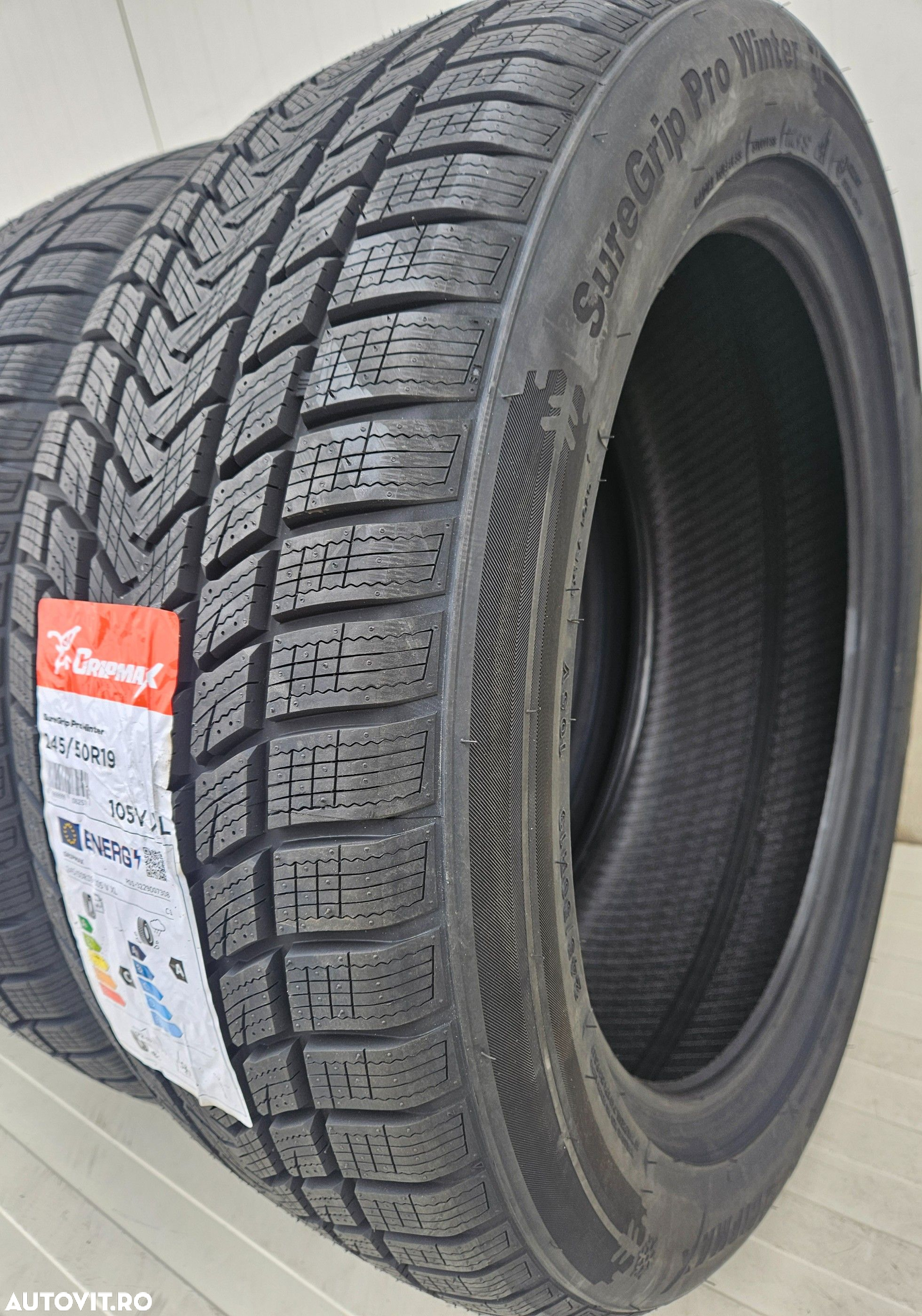 245/50 R19, 105V XL, GRIPMAX,Anvelope iarna M+S,Aderenta clasa A - 2