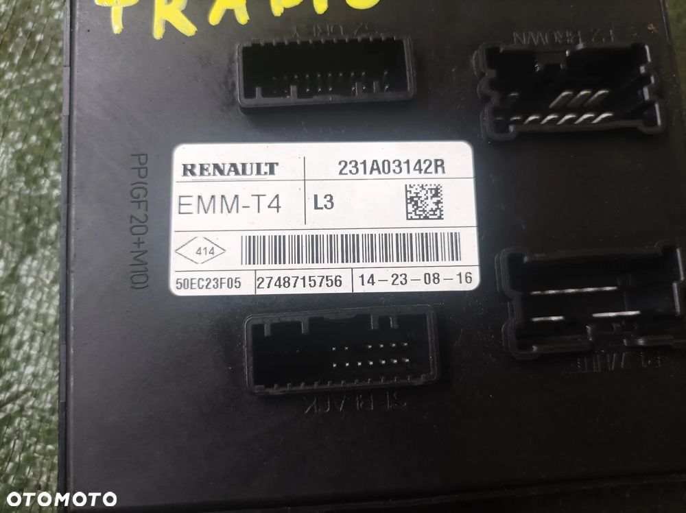 Renault Trafic III Vivaro B 1,6 DCI moduł sterownik START STOP 231A03142R - 3