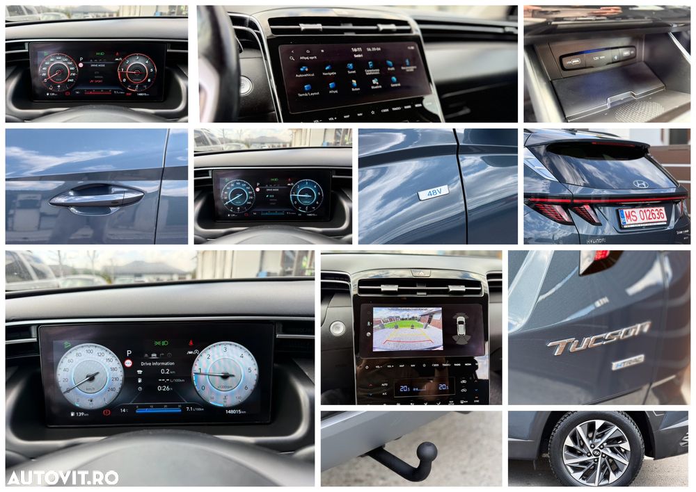 Hyundai Tucson 1.6 CRDi 48V-Hybrid 4WD DCT Trend - 8